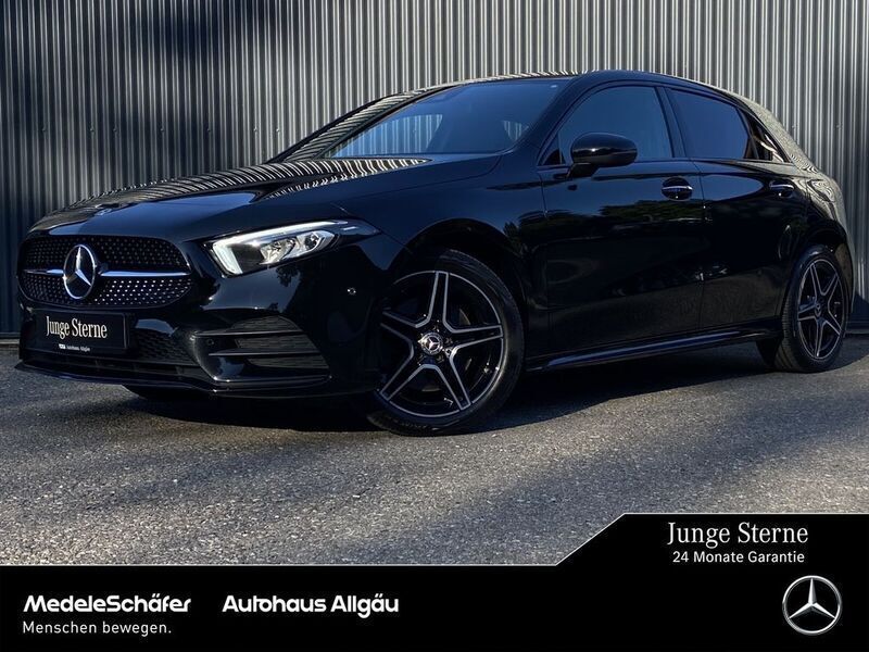 Schwarz Gebraucht 2021 Mercedes A250 AMG Limousine | 25.940 € (Guter Preis) - Bild 1/4