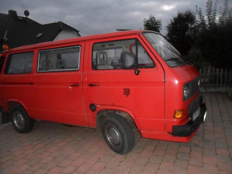 Usado VW Multivan 57 HP (41 kW) 1987 Vermelho Monovolume
