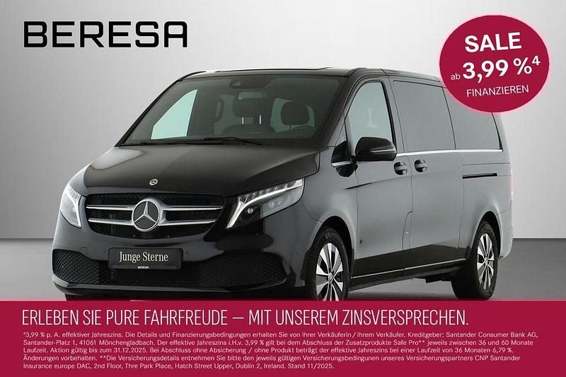 Schwarz Gebraucht 2023 Mercedes V300 Avantgarde Van / Kleinbus | 57.780 € (Superpreis) - Bild 1/4
