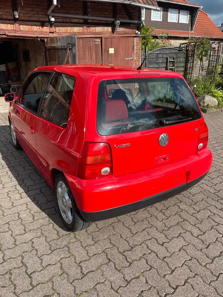 Gebraucht VW Lupo 75 PS (55 kW) 1999 Rot Kleinwagen