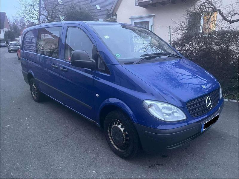 Blau Gebraucht 2007 Mercedes Vito Van | 4.500 € (Superpreis) - Bild 1/4