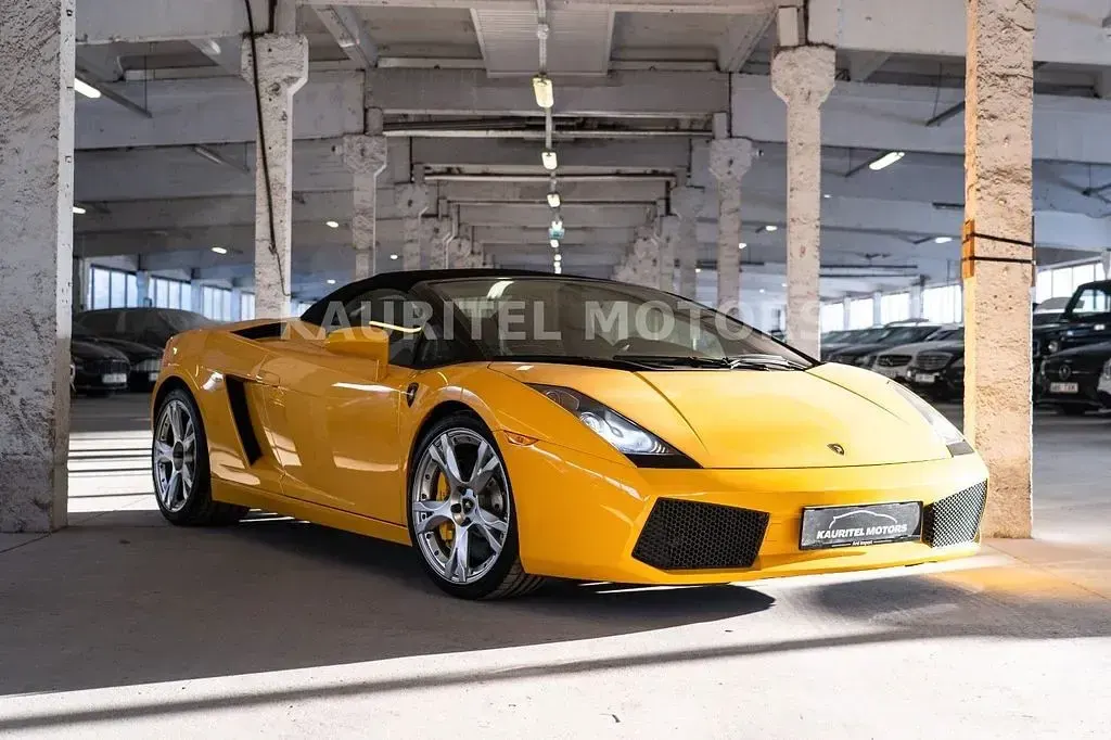 Gebraucht Lamborghini Gallardo 519 PS (381 kW) 2006 Gelb Cabrio