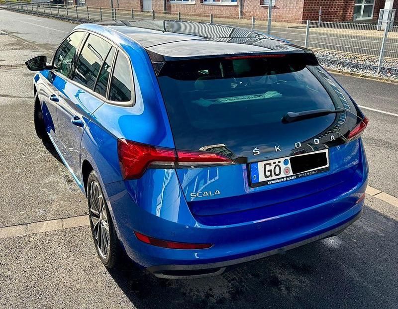 Gebraucht Skoda Scala Style 116 PS (85 kW) 2019 Blau Kleinwagen