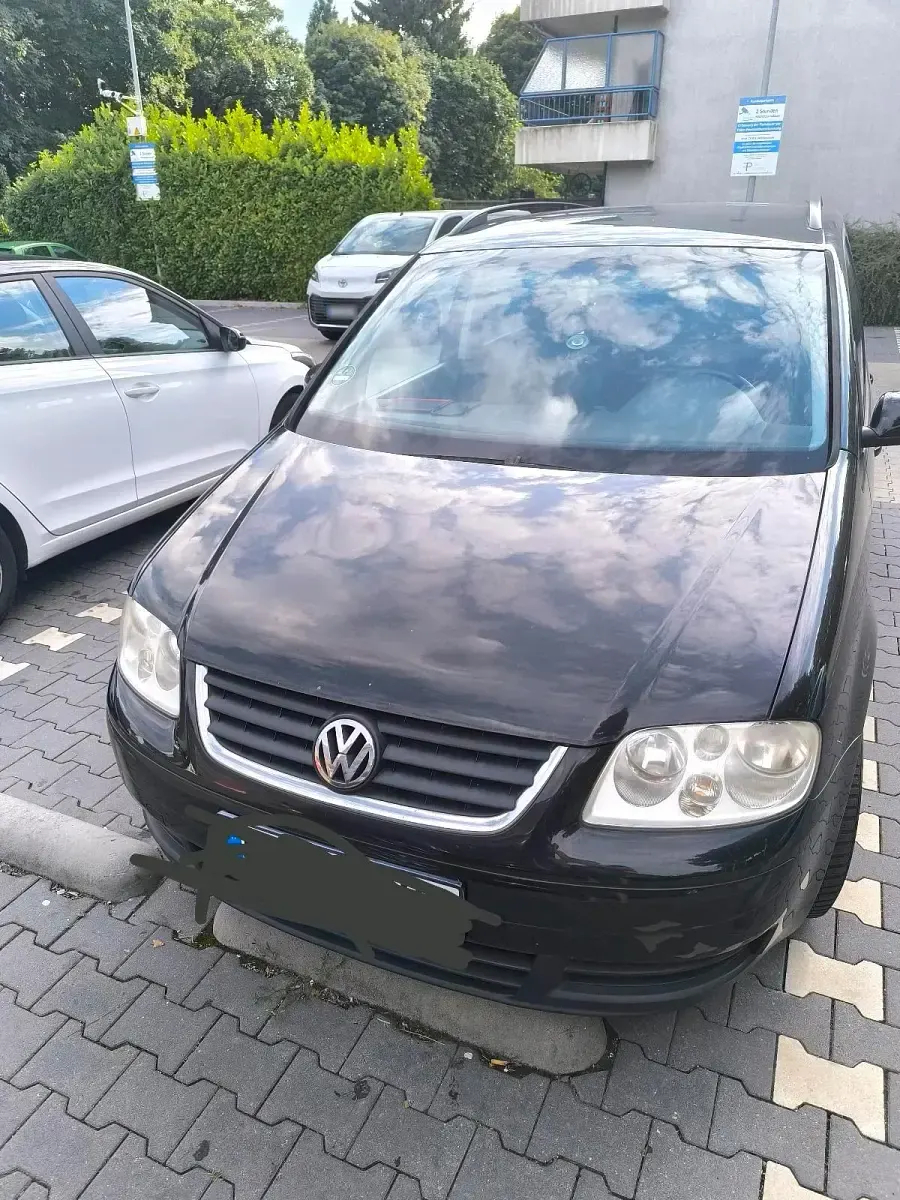 Gebraucht VW Touran 2004 Schwarz Van / Kleinbus