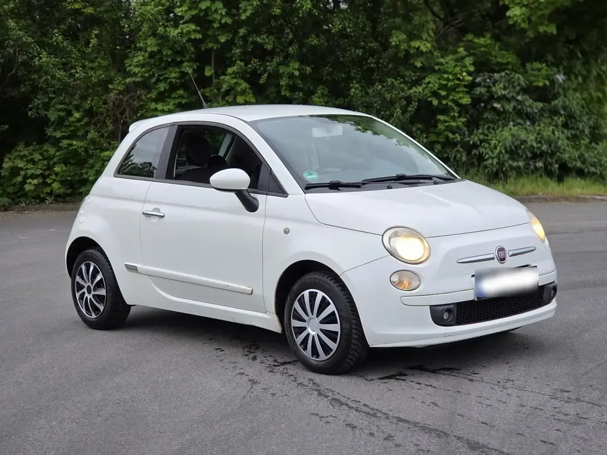 Gebraucht Fiat 500 69 PS (50 kW) 2009 Weiß Cabrio