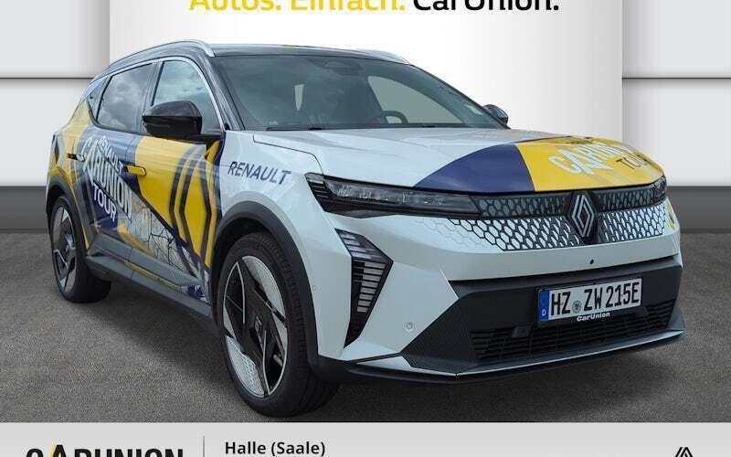 Gebraucht Renault Scénic Iconic 160 kW (218 PS) 2024 Perlmuttweiß metallic, black pearlschwarz metall Van / Kleinbus