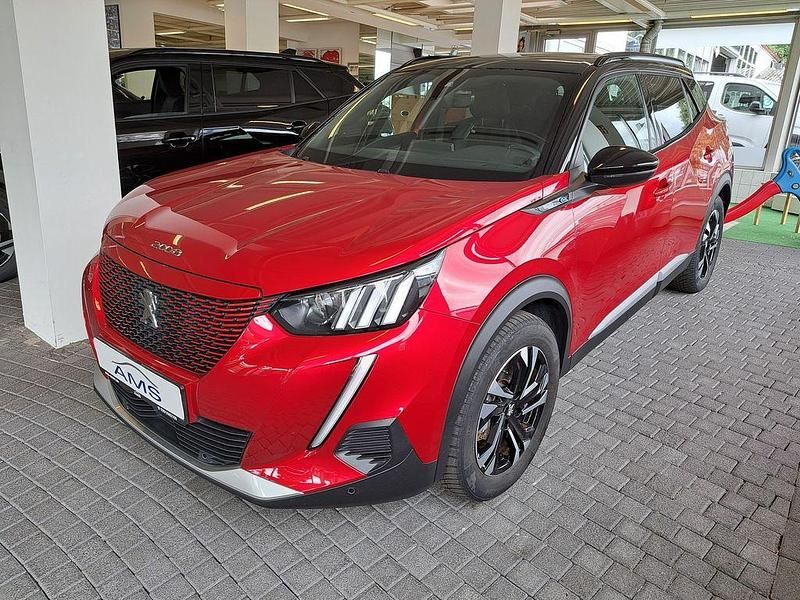 Rot Gebraucht 2023 Peugeot e-2008 GT SUV | 21.590 € (Etwas zu teuer) - Bild 1/4