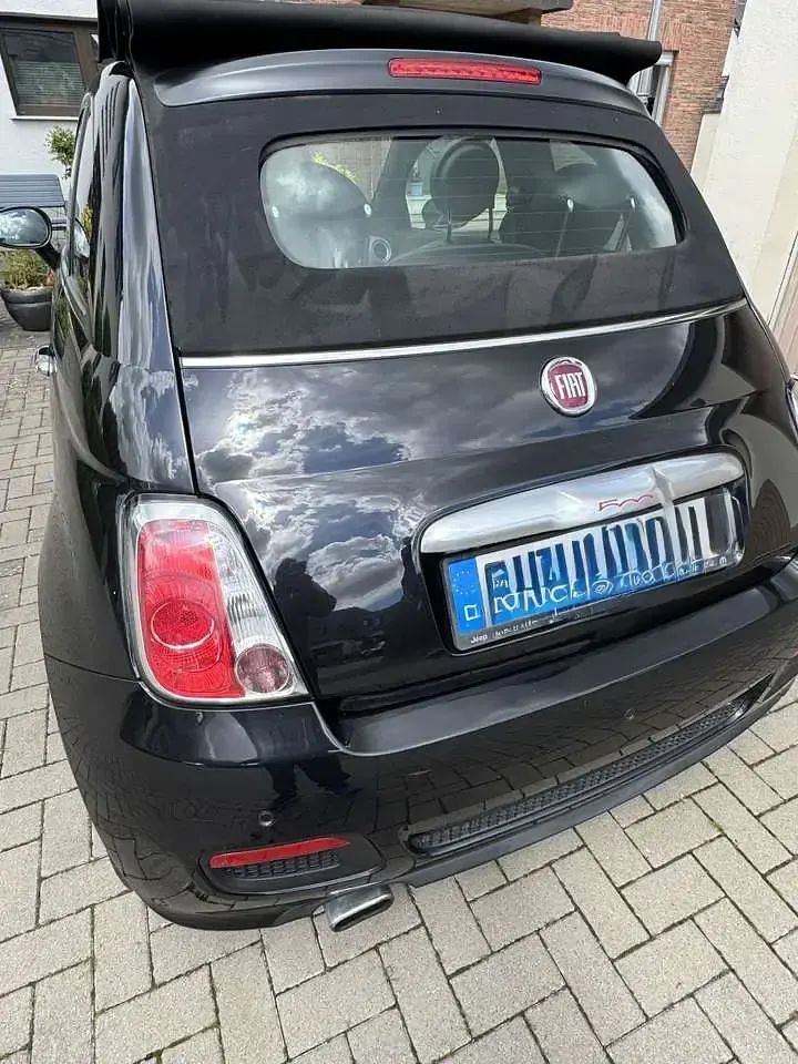 Gebraucht Fiat 500S S 69 PS (50 kW) 2015 Schwarz Cabrio