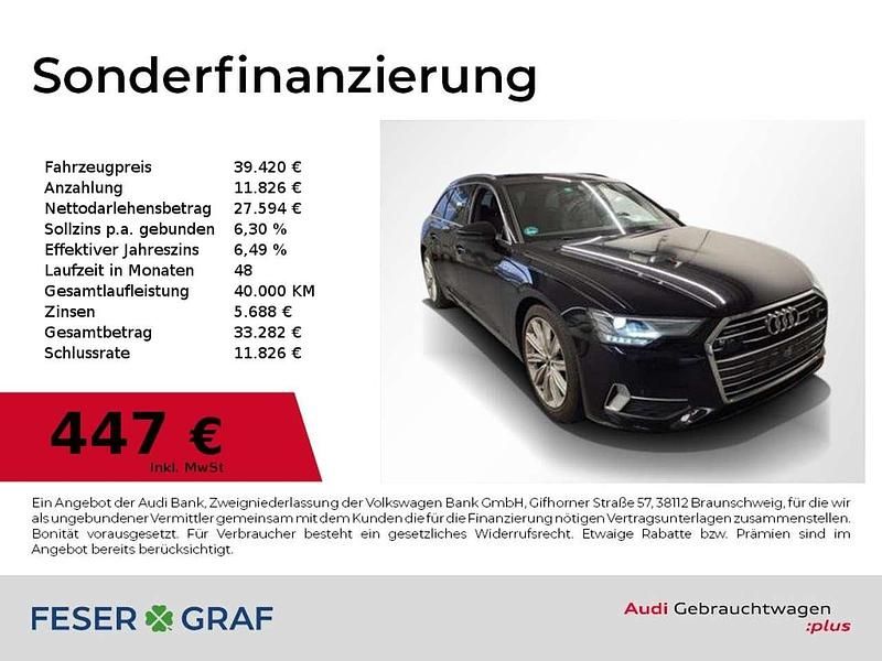 Gebraucht Audi A6 Ambiente 265 PS (194 kW) 2022 Brillantschwarz Kombi