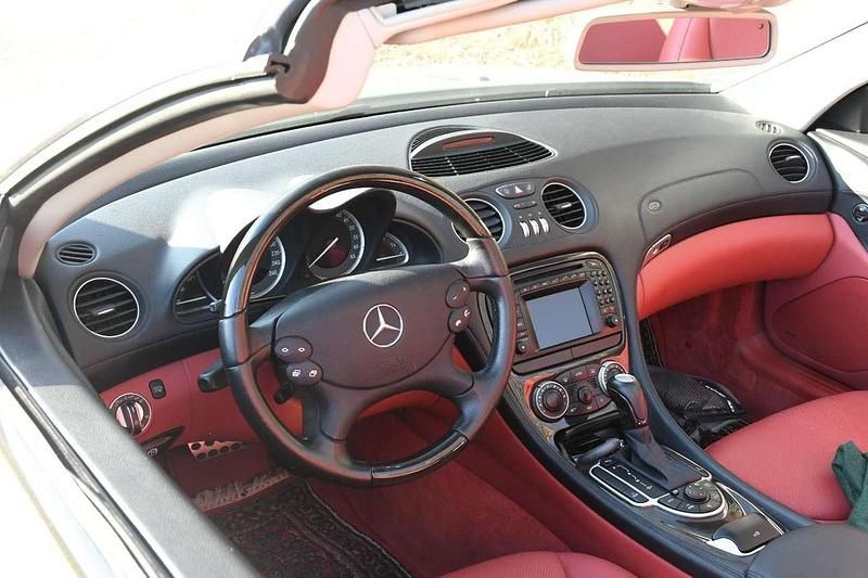 Gebraucht Mercedes SL500 306 PS (225 kW) 2002 Silber Cabrio