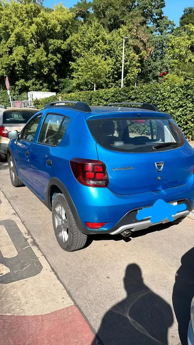 Gebraucht Dacia Sandero 2017 Blau Kleinwagen