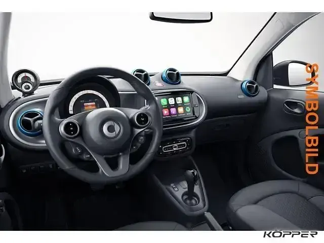 Gebraucht Smart ForTwo Electric Drive Exclusive 60 kW (82 PS) 2024 Schwarz