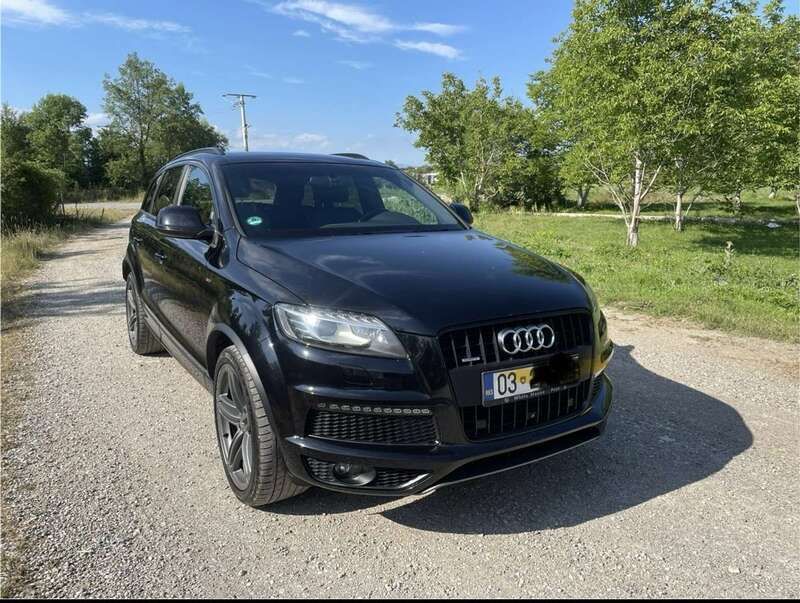 Schwarz Gebraucht 2013 Audi Q7 S-Line SUV | 21.950 € (Fairer Preis) - Bild 1/4