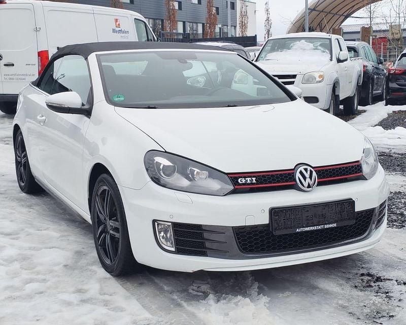 Gebraucht VW Golf Cabriolet GTI 211 PS (155 kW) 2013 Weiß Cabrio
