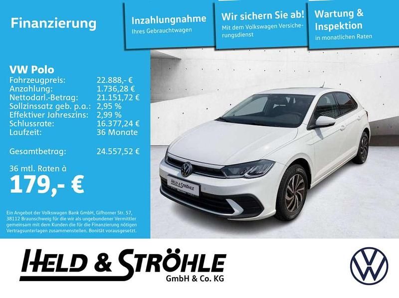 Pure white Neu 2025 VW Polo IQ Drive Kleinwagen | 23.290 € (Fairer Preis) - Bild 1/4
