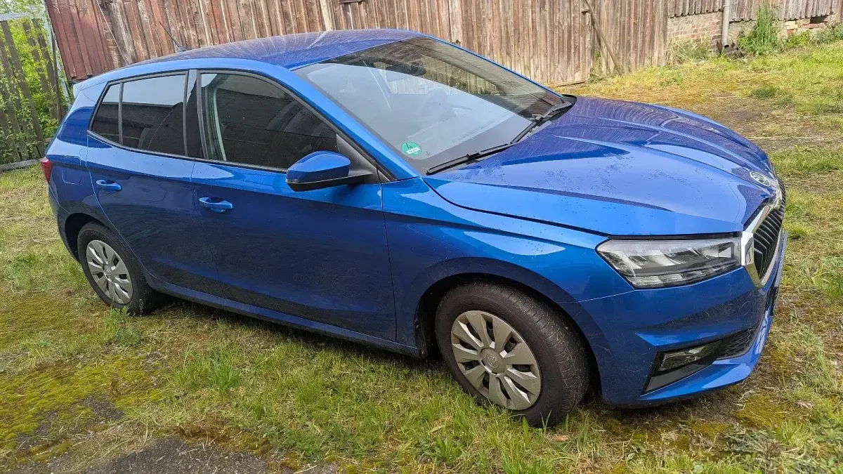 Używany Skoda Fabia Active 95 KM (69 kW) 2022 Niebieski Hatchback