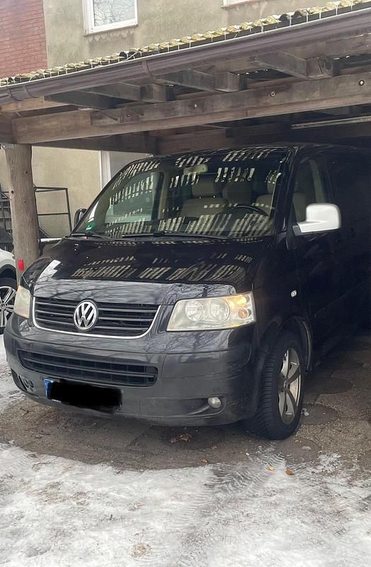 Schwarz Gebraucht 2007 VW Multivan Highline Van | 5.999 € (Superpreis) - Bild 1/4
