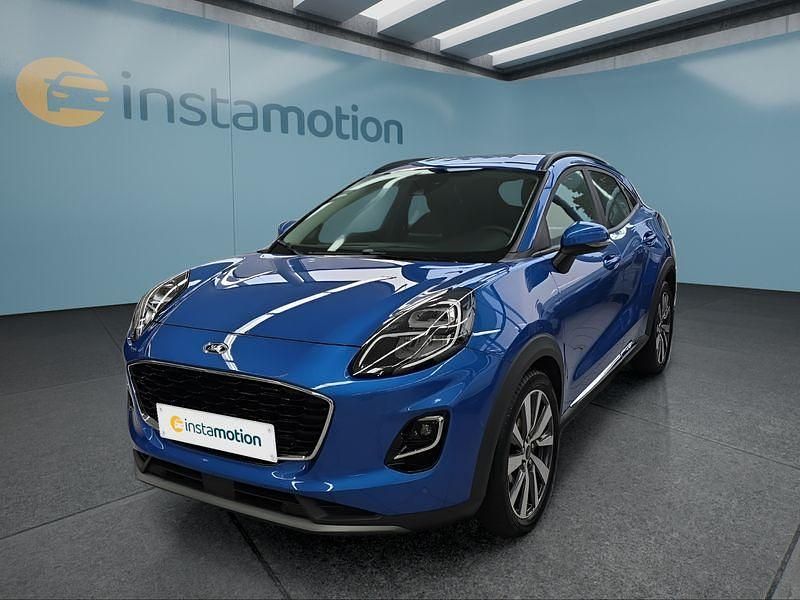 Blau Gebraucht 2021 Ford Puma Titanium X SUV | 19.499 € (Fairer Preis) - Bild 1/4