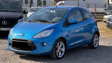 Gebraucht Ford Ka Titanium 69 PS (50 kW) 2010 Blau Kleinwagen
