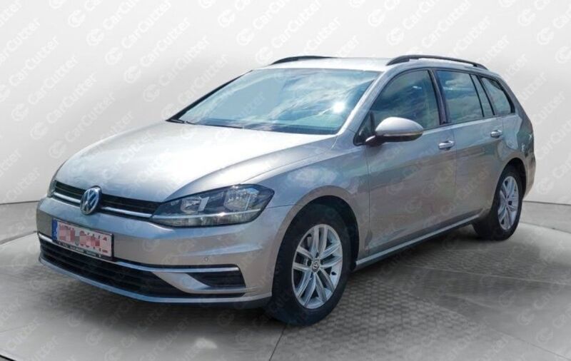 Silber Gebraucht 2017 VW Golf VII Comfortline Kombi | 9.999 € (Superpreis) - Bild 1/4