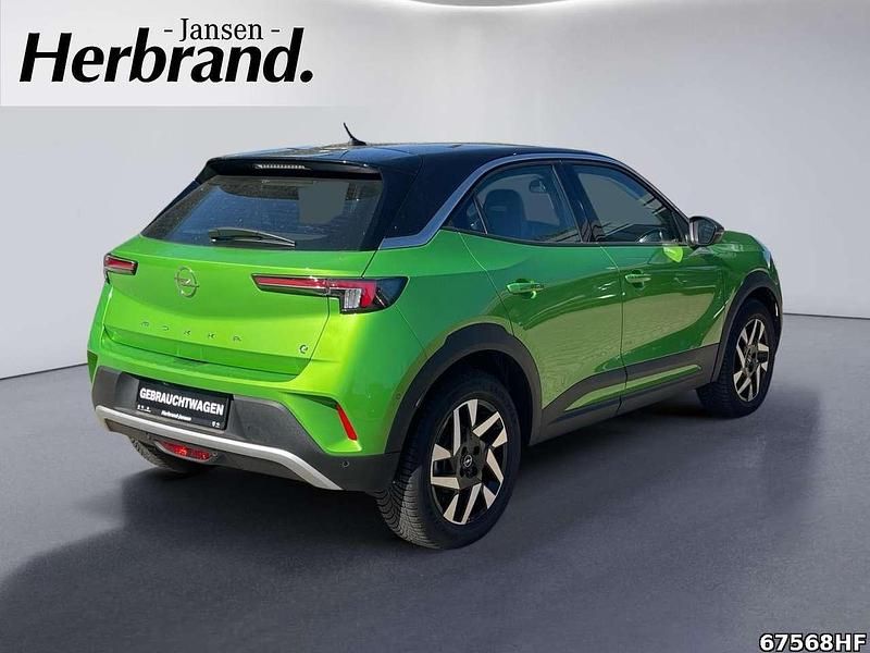 Gebraucht Opel Mokka-e Elegance 100 kW (136 PS) 2022 Matcha green/ikone gruen SUV