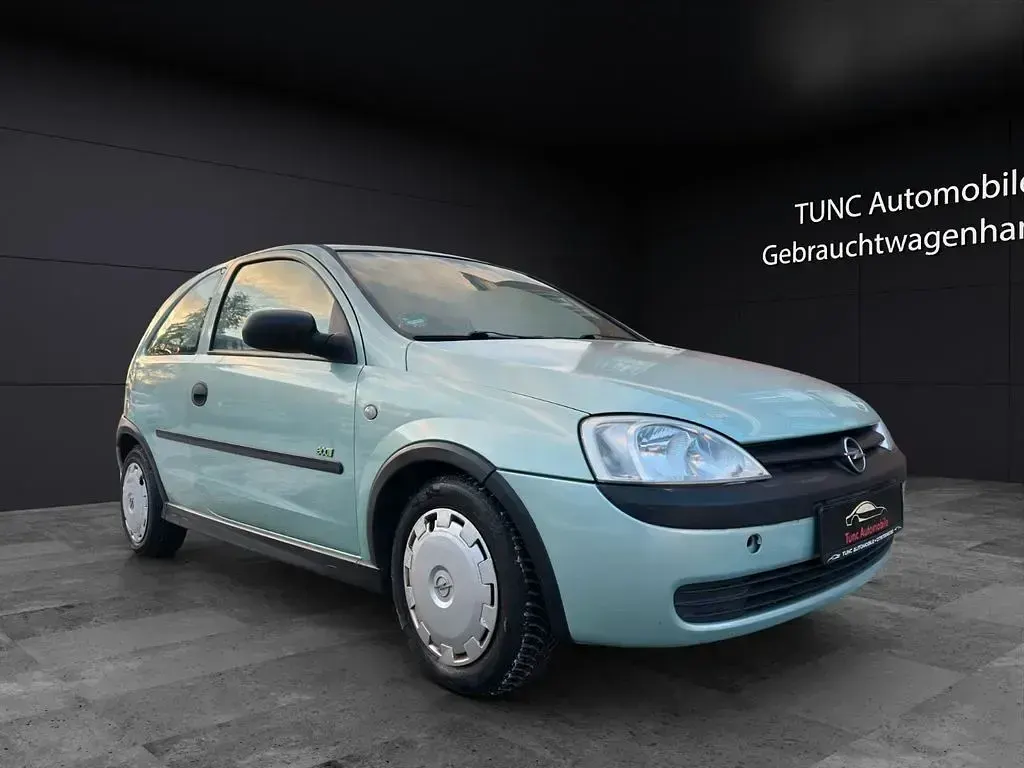 Gebraucht Opel Corsa 58 PS (42 kW) 2002 Grün Kleinwagen