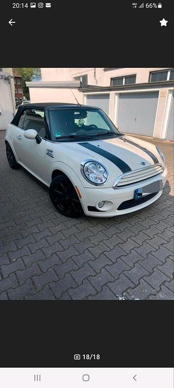 Gebraucht Mini Cooper Cabriolet 122 PS (89 kW) 2010 Weiß Cabrio