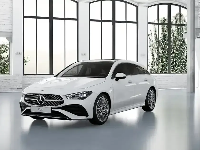 Gebraucht Mercedes CLA250e AMG 163 PS (119 kW) 2025 Unilack polarweiss Coupé