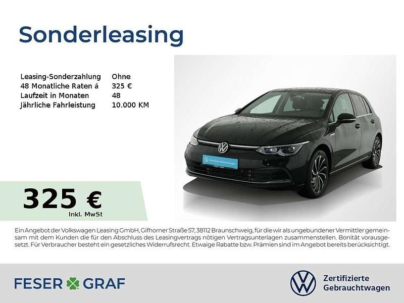 Deep black perleffekt Gebraucht 2022 VW Golf Style Limousine | 27.250 € (Fairer Preis) - Bild 1/2