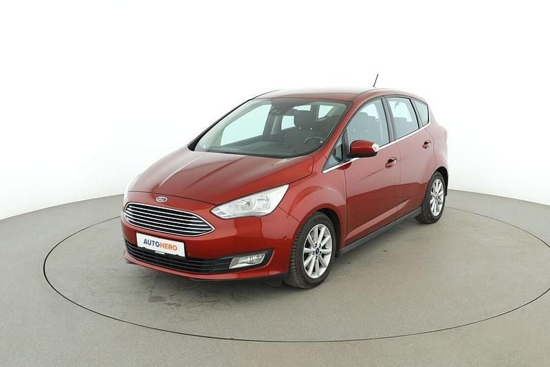 Second-hand Ford C-MAX Titanium 150 CP (110 kW) 2017 Roșu Monovolum