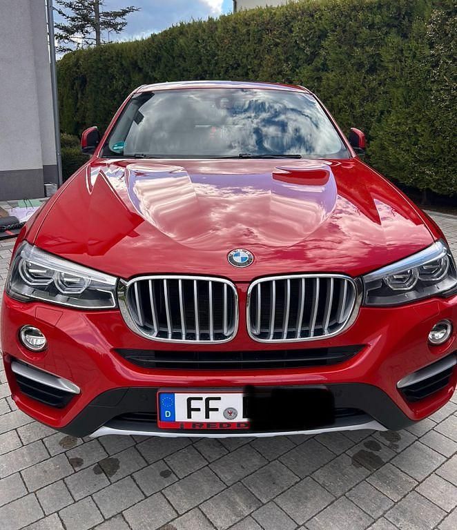Rot Gebraucht 2017 BMW X4 xLine SUV | 24.000 € (Superpreis) - Bild 1/4