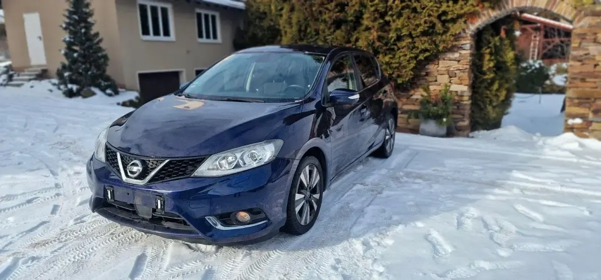Gebraucht Nissan Pulsar Acenta 110 PS (80 kW) 2015 Blau Kleinwagen