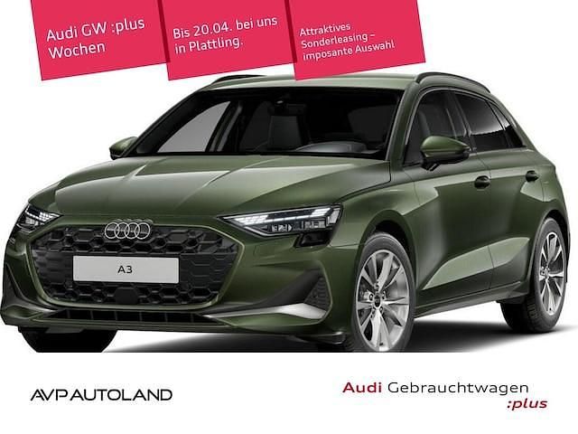 Gebraucht Audi A3 Advanced Plus 116 PS (85 kW) 2025 Distriktgrün metallic Limousine