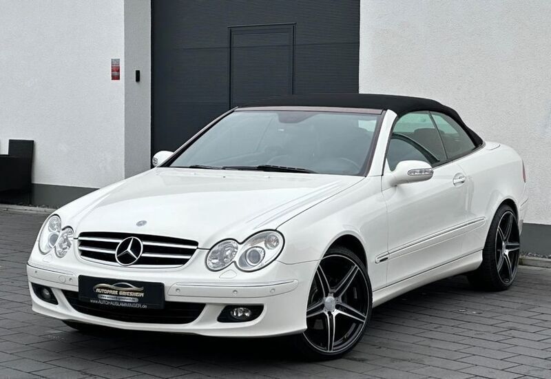 Weiß Gebraucht 2006 Mercedes CLK280 Cabrio | 11.500 € (Fairer Preis) - Bild 1/4