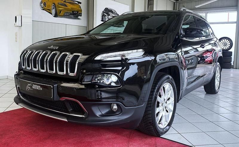 Schwarz Gebraucht 2015 Jeep Cherokee Limited SUV | 12.990 € (Fairer Preis) - Bild 1/4