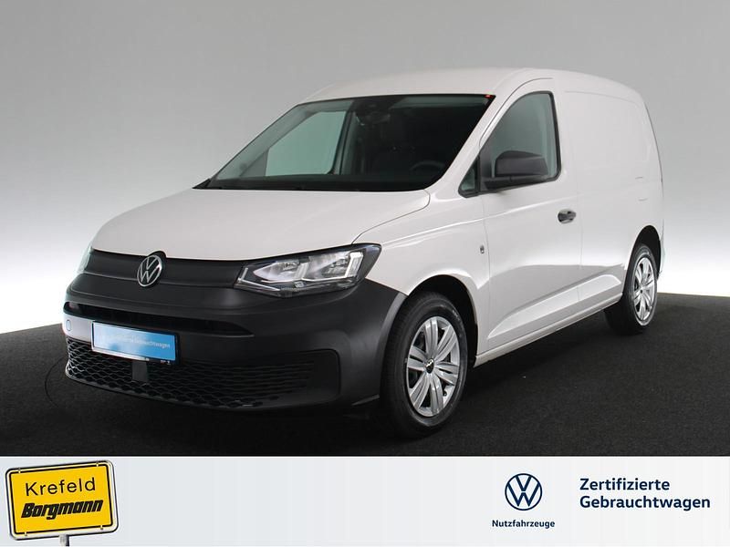 Weiss / candy weiss Gebraucht 2021 VW Caddy Van / Kleinbus | 12.521 € - Bild 1/2