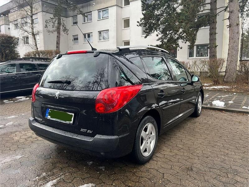 Gebraucht Peugeot 207 95 PS (69 kW) 2009 Schwarz Kombi