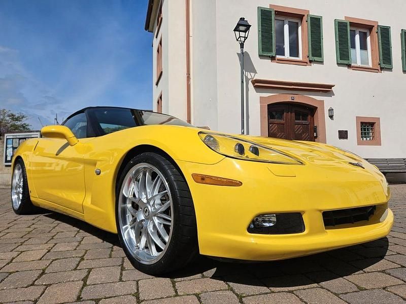 Używany Corvette C6 436 KM (320 kW) 2008 Żółty Kabriolet
