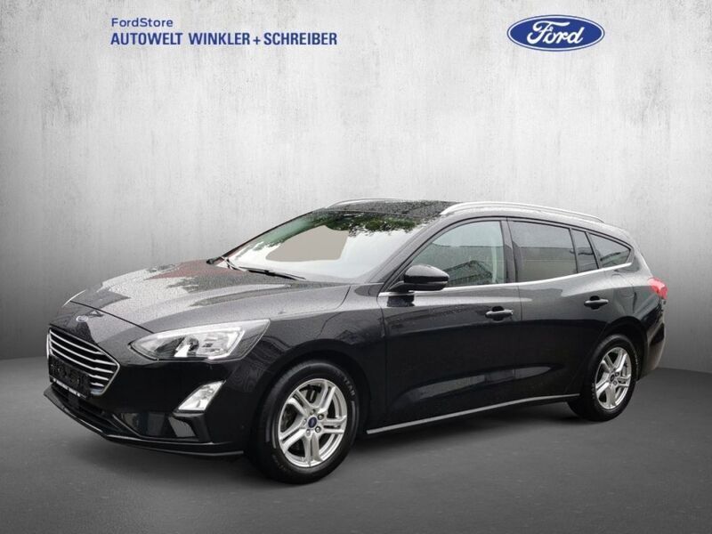 Obsidianschwarz metallic Gebraucht 2020 Ford Focus Cool & Connect Limousine | 16.990 € (Etwas zu teuer) - Bild 1/4