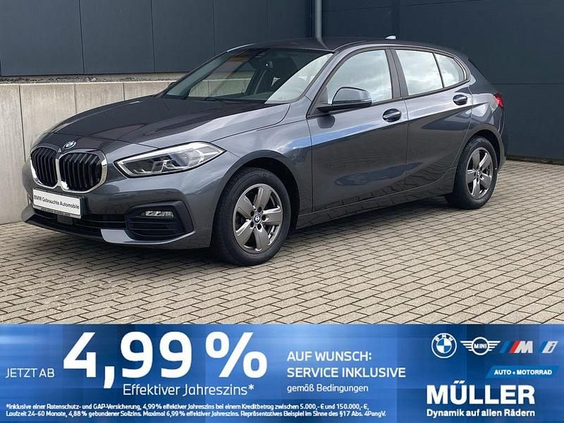Grau Gebraucht 2020 BMW 118 Advantage Kleinwagen | 20.890 € (Fairer Preis) - Bild 1/4