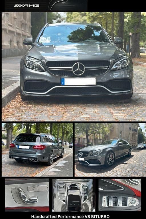 Grau Gebraucht 2017 Mercedes C63S AMG AMG Limousine | 39.950 € (Superpreis) - Bild 1/4