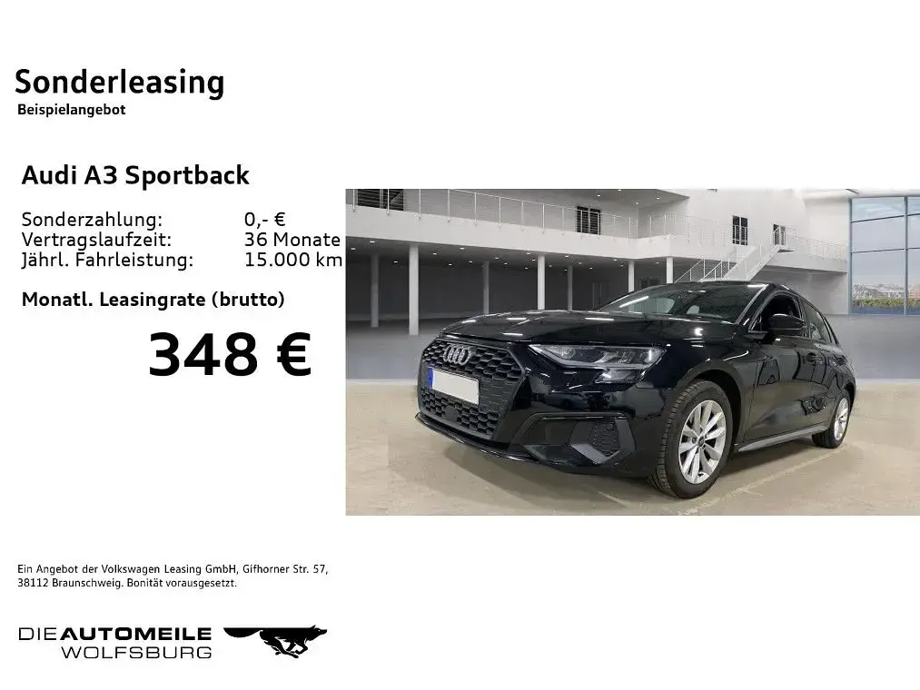 Gebraucht Audi A3 Sport 150 PS (110 kW) 2022 Schwarz Limousine