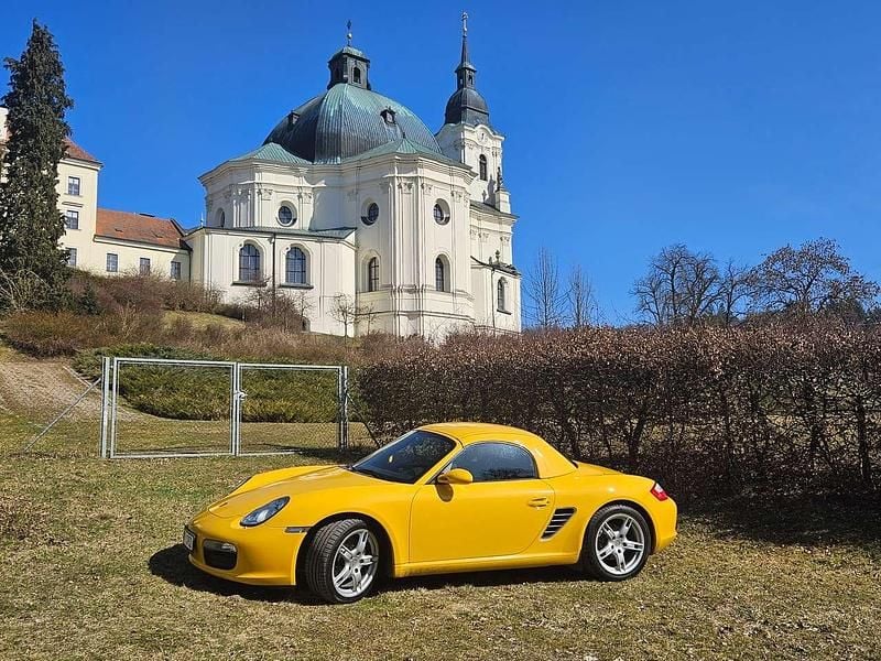 Gebraucht Porsche Boxster 245 PS (180 kW) 2008 Gelb Cabrio