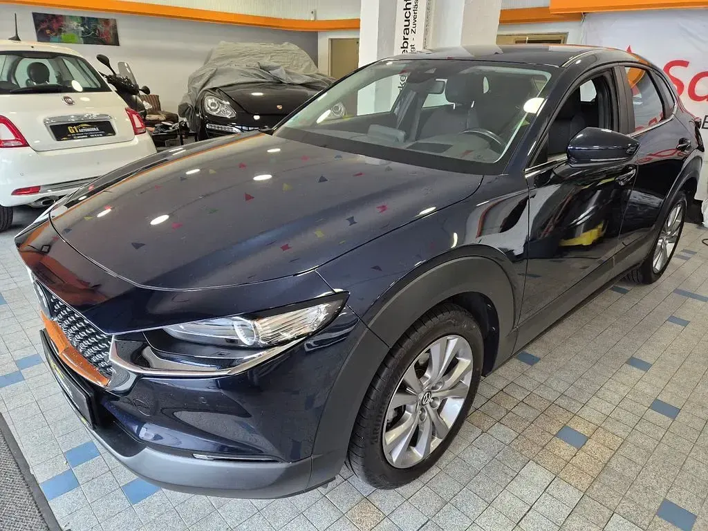 Gebraucht Mazda CX-30 Selection 122 PS (89 kW) 2021 Blau SUV