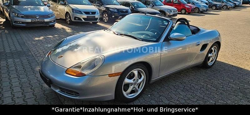 Gebraucht Porsche Boxster 204 PS (150 kW) 1999 Silber Cabrio
