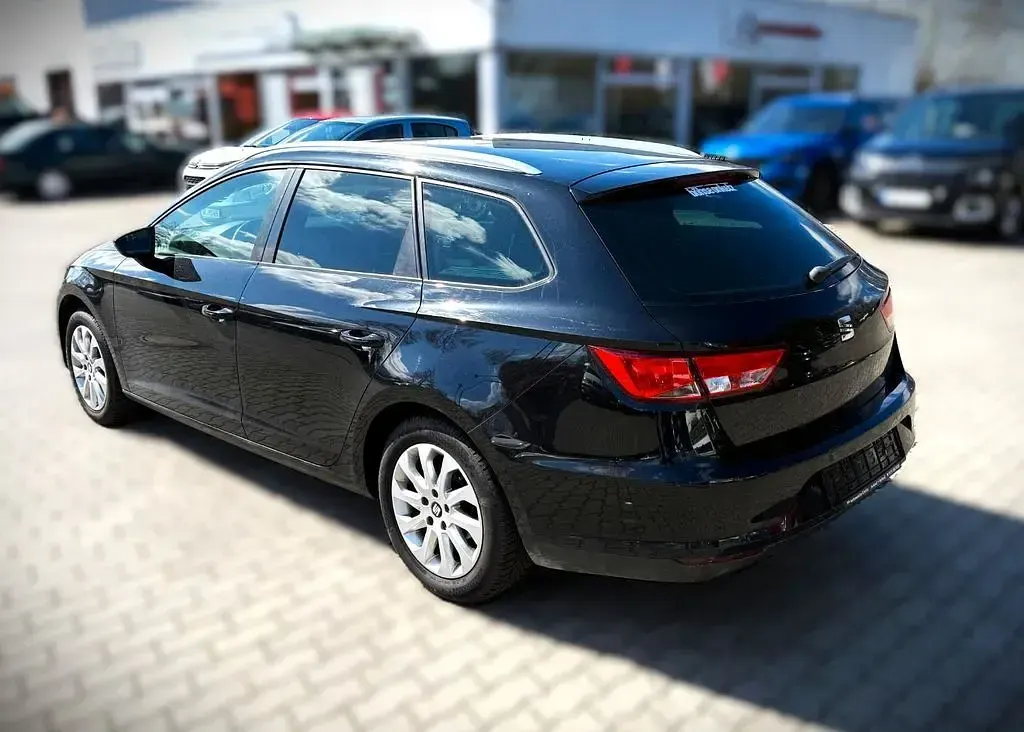 Gebraucht Seat Leon ST 105 PS (77 kW) 2015 Schwarz Kombi