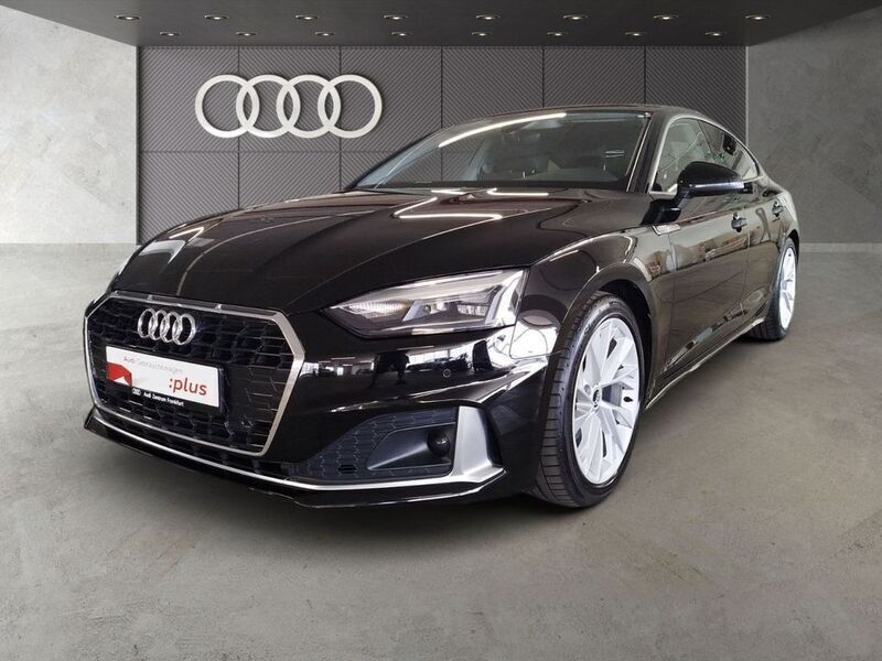 Schwarz Gebraucht 2022 Audi A5 Sportback Advanced Limousine | 29.850 € (Guter Preis) - Bild 1/2
