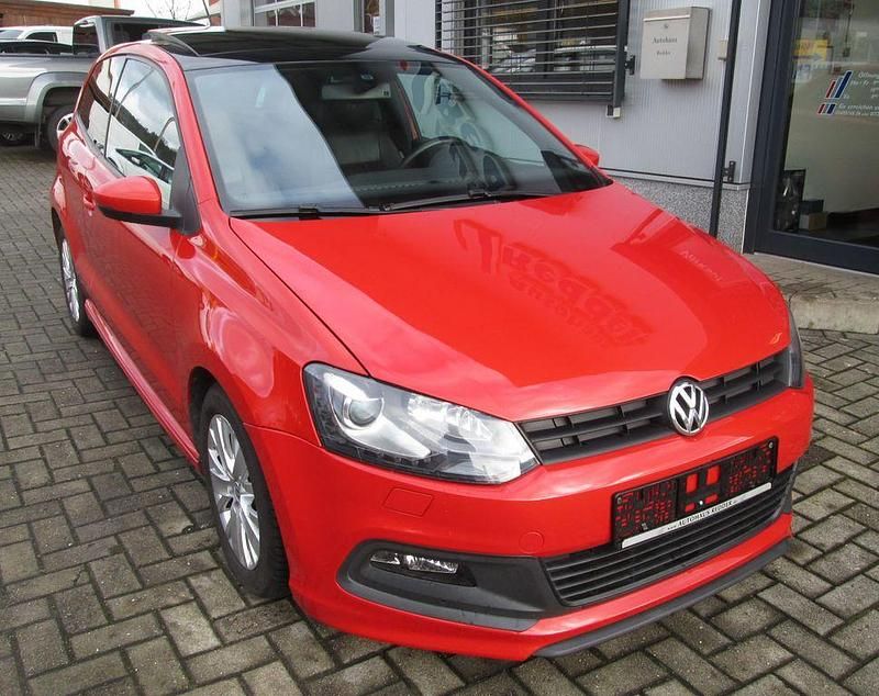 Gebraucht VW Polo Highline 105 PS (77 kW) 2012 Orange Kleinwagen