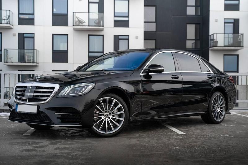 Schwarz Gebraucht 2018 Mercedes S350 Limousine | 37.800 € (Guter Preis) - Bild 1/4