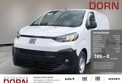 Neu Fiat Scudo 145 PS (106 kW) 2025 Weiß Van